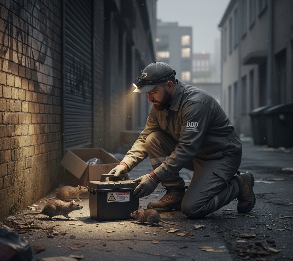deratyzacja gryzoni w Łodzi